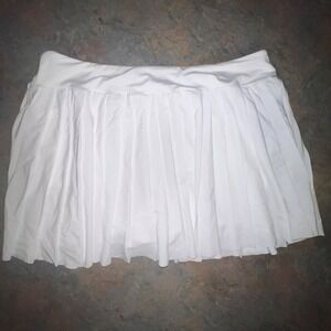 DSG‎ Pleated Mid-Rise Skort, XL White